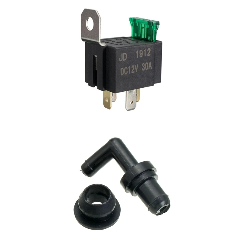 12V 30A 4 Pin SPST Auto Vehicle Relay Normally Opener Changeover Switch Switch & 90 Degree PCV Valve And Grommet Kit
12V 30A 4 Pin SPST Auto Vehicle Relay Normally Opener Changeover Switch Switch & 90 Degree PCV Valve And Grommet Kit