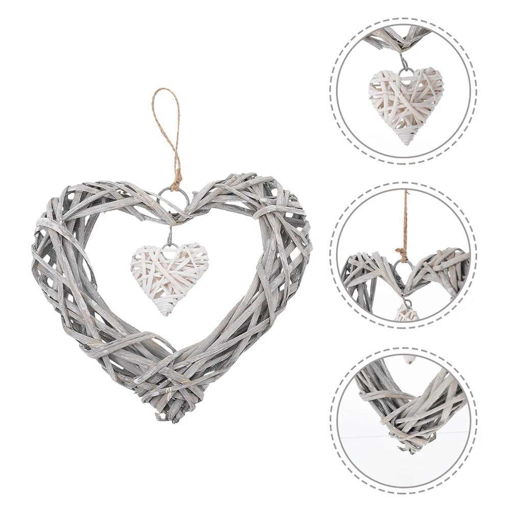 Wreath Heart Wicker Christmas Rattan Decor Shaped Wall Door Hanging Vine Ornaments Decoration Shape Grapevine Frame Love Wedding
Wreath Heart Wicker Christmas Rattan Decor Shaped Wall Door Hanging Vine Ornaments Decoration Shape Grapevine Frame Love Wedding