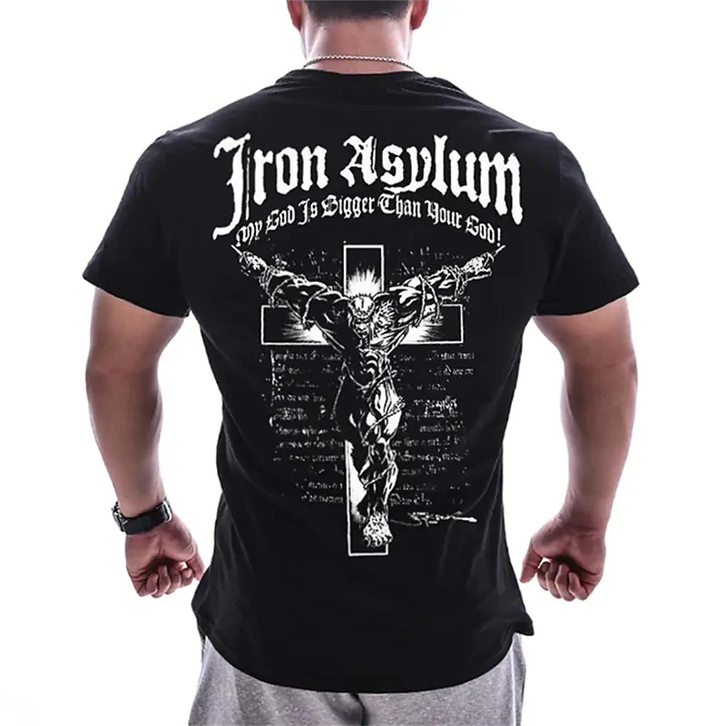 Summer Gym Fitness T Shirt Muscular Man 3d Printied Men's T-shirt Breathable Tops Lightweight Sports Quick Dry Short Sleeves
Summer Gym Fitness T Shirt Muscular Man 3d Printied Men's T-shirt Breathable Tops Lightweight Sports Quick Dry Short Sleeves