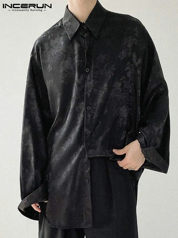 INCERUN Tops 2022 Korean Style Handsome New Men Printing Blouse Loose Casual Well Fitting Long-sleeved Shirts Drape Shirts S-5XL
INCERUN Tops 2022 Korean Style Handsome New Men Printing Blouse Loose Casual Well Fitting Long-sleeved Shirts Drape Shirts S-5XL