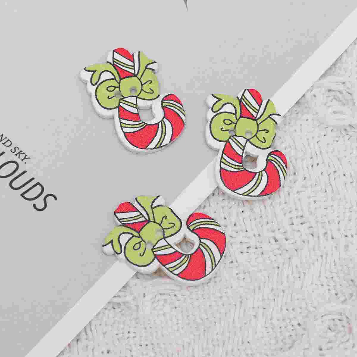 Wood Buttons Christmas Sewing Tags Embellishments Craft Diy Buttoons Round Novelty Candy Cane Cartoon
Wood Buttons Christmas Sewing Tags Embellishments Craft Diy Buttoons Round Novelty Candy Cane Cartoon