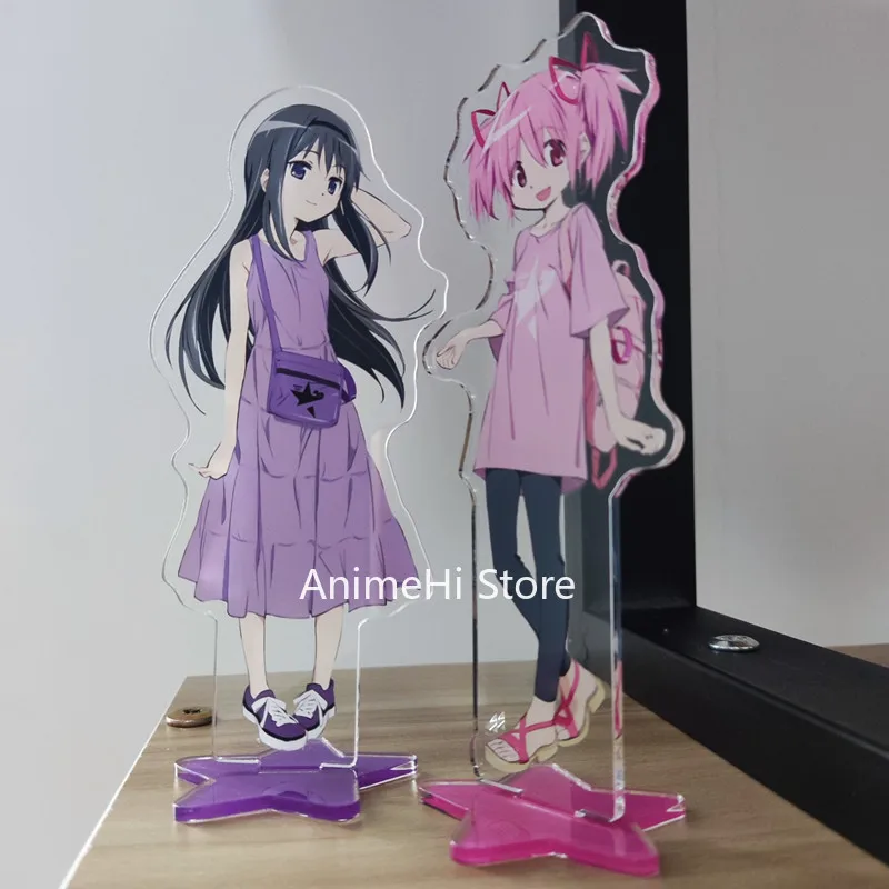 Фигурка аниме Puella Magi Madoka Magica стоящая кукла Miki Sayaka Akemi Homura искусственная пластина