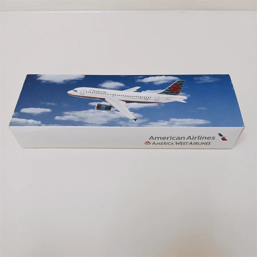 19*18cm American Airlines America West Airlines Airbus A319 1:200 Scale Assmebling Airplane Model Assembled airplane model Plane
19*18cm American Airlines America West Airlines Airbus A319 1:200 Scale Assmebling Airplane Model Assembled airplane model Plane