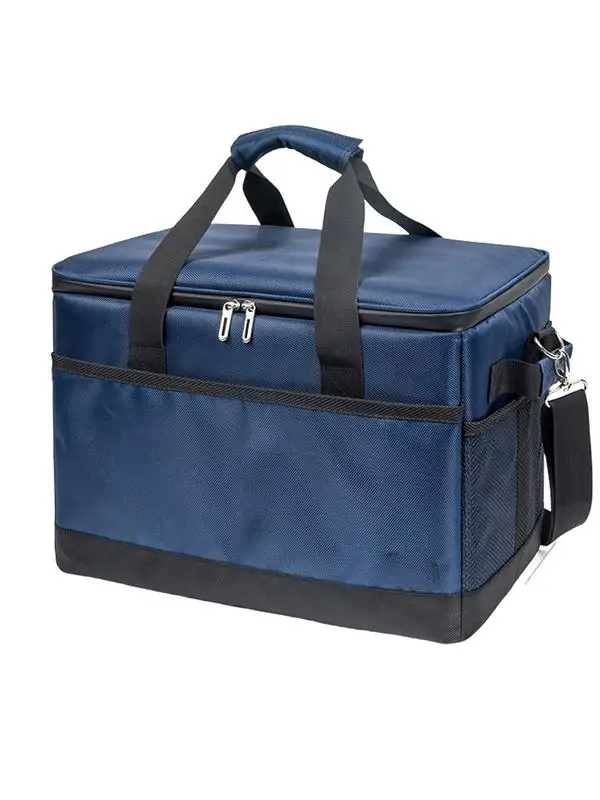 Leakproof Soft Cooler Portable Camping Cooler Tote Bags Leakproof Insulated Bag With 3 Pockets For Outdoor Activities Picnic
Leakproof Soft Cooler Portable Camping Cooler Tote Bags Leakproof Insulated Bag With 3 Pockets For Outdoor Activities Picnic