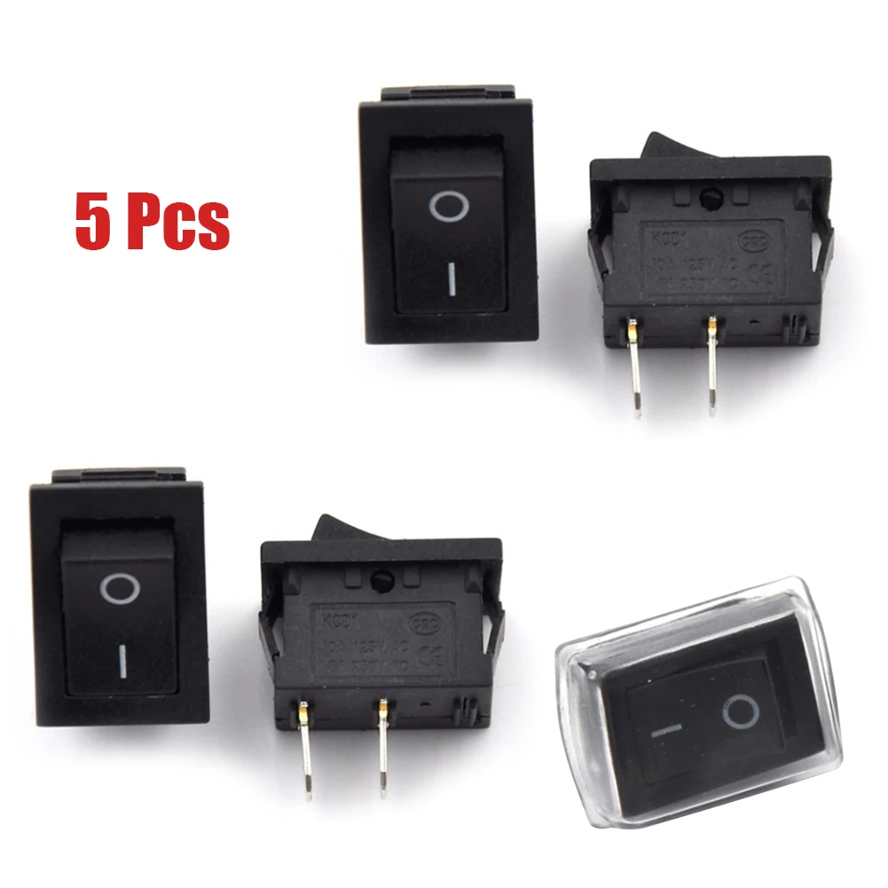 Boat Accessories 5PCS 2 Pins On/Off Rectangle Rocker Switch Waterproof Cover Car Dash KCD1 AC250V Rocker Switch Equippments
Boat Accessories 5PCS 2 Pins On/Off Rectangle Rocker Switch Waterproof Cover Car Dash KCD1 AC250V Rocker Switch Equippments