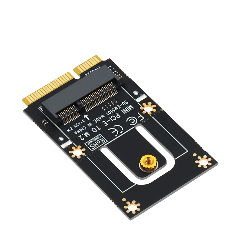 Адаптер расширения Mini PCI-E на M.2, преобразователь карты M.2 NGFF Key E для M.2 беспроводного Bluetooth Wi-Fi модуля для ноутбука и ПК
Адаптер расширения Mini PCI-E на M.2, преобразователь карты M.2 NGFF Key E для M.2 беспроводного Bluetooth Wi-Fi модуля для ноутбука и ПК