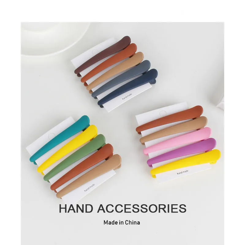 New 10pcs/Set Women Girls Colorful Plastic Long Hairpins Wash Face Bangs Simple Hair Clips Barrettes Fashion Hair Accessories
New 10pcs/Set Women Girls Colorful Plastic Long Hairpins Wash Face Bangs Simple Hair Clips Barrettes Fashion Hair Accessories