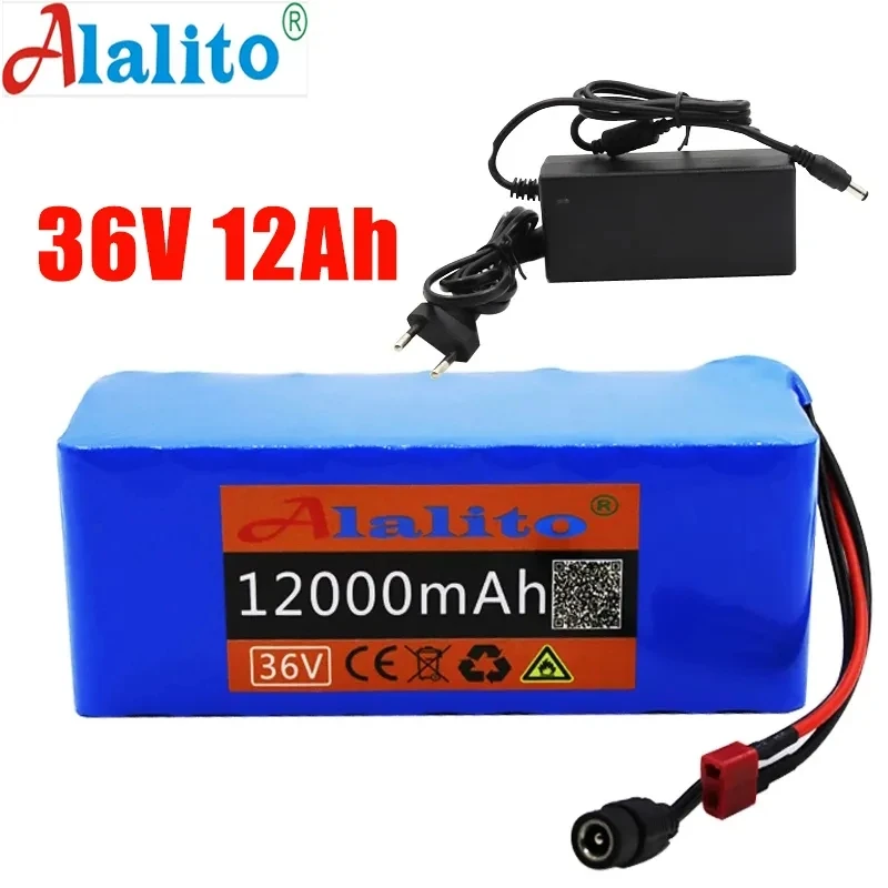 10S4P 36V 12Ah Ebike Battery 18650 Lithium Battery Pack 500W High Power Battery 36V 12000mAh Electric Bicycle BMS+Charger
10S4P 36V 12Ah Ebike Battery 18650 Lithium Battery Pack 500W High Power Battery 36V 12000mAh Electric Bicycle BMS+Charger