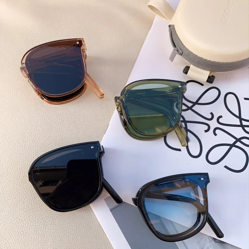 Foldable Sunglasses Women's Summer High-Profile Figure Fashion Big round Face Slimming UV-Proof Sunglasses
Foldable Sunglasses Women's Summer High-Profile Figure Fashion Big round Face Slimming UV-Proof Sunglasses