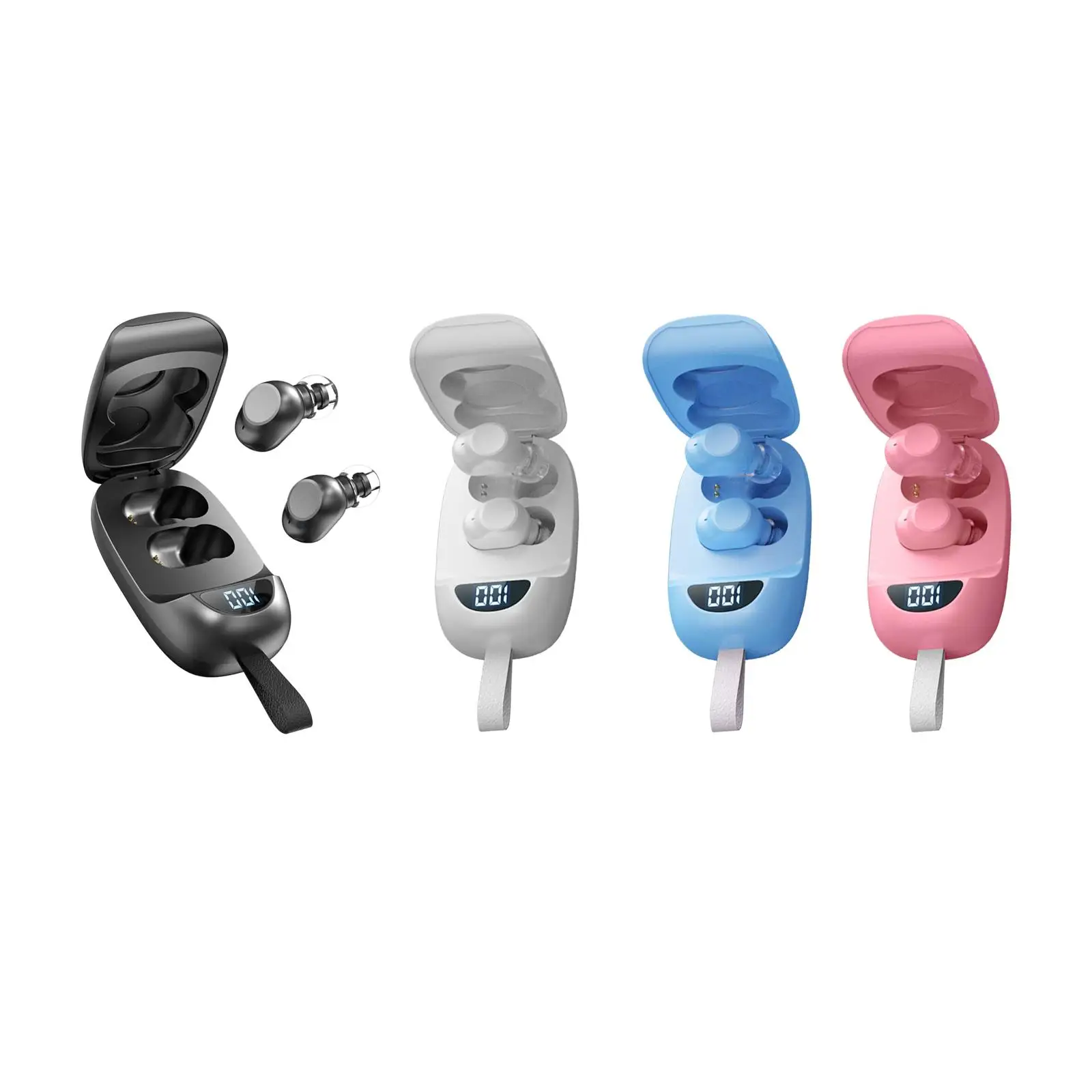 Wireless Earbuds Bluetooth 5.1 LED Digital Display Built in Mic Noise Canceling in Ear Headphones for Mobile Phone Sport
Wireless Earbuds Bluetooth 5.1 LED Digital Display Built in Mic Noise Canceling in Ear Headphones for Mobile Phone Sport