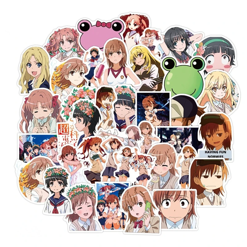 Cartoon Anime A Certain Scientific Railgun Stickers for Laptop Suitcase Stationery Waterproof Decals Kids Toys Birthday Gifts
Cartoon Anime A Certain Scientific Railgun Stickers for Laptop Suitcase Stationery Waterproof Decals Kids Toys Birthday Gifts