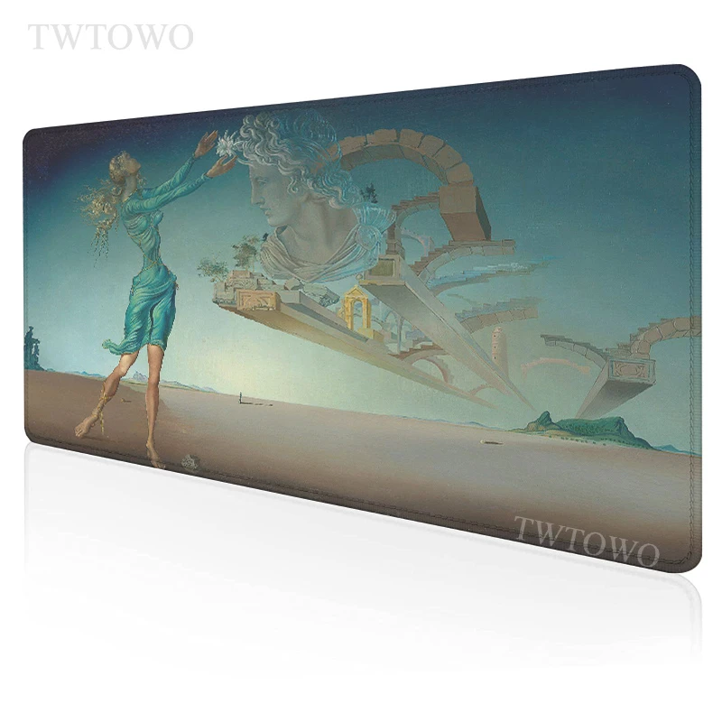 Salvador Dali Mouse Pad Gamer Computer Custom HD MousePads Desk Mats Carpet Laptop Soft Gamer Desktop Mouse Pad Table Mat
Salvador Dali Mouse Pad Gamer Computer Custom HD MousePads Desk Mats Carpet Laptop Soft Gamer Desktop Mouse Pad Table Mat