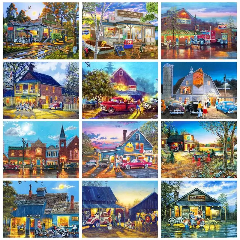 RUOPOTY 60x75cm Painting By Numbers Frame Street Landscape Figure Diy Gift Coloring By Numbers Home Decoration Handpainted
RUOPOTY 60x75cm Painting By Numbers Frame Street Landscape Figure Diy Gift Coloring By Numbers Home Decoration Handpainted