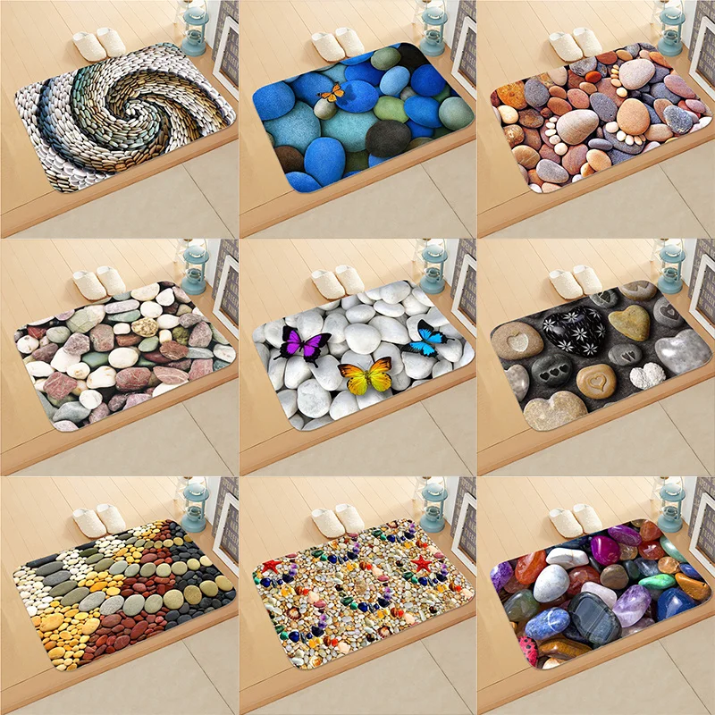 Colour Stone Pattern Bedroom Anti-Slip Shop Home Decor Doormat Kitchen Bath Soft Entrance Door Mat Coral Velvet Soft Carpet Rug
Colour Stone Pattern Bedroom Anti-Slip Shop Home Decor Doormat Kitchen Bath Soft Entrance Door Mat Coral Velvet Soft Carpet Rug