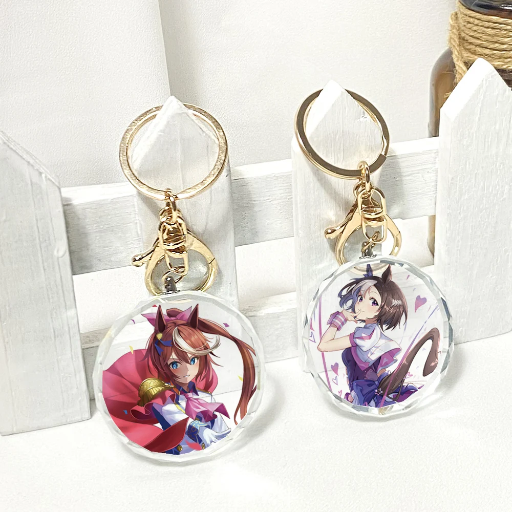Umamusume Pretty Derby Silence Suzuka Transparent Crystal Keychain Cosplay Acrylic Figure Keyring 3484 Kids Collection Toy
Umamusume Pretty Derby Silence Suzuka Transparent Crystal Keychain Cosplay Acrylic Figure Keyring 3484 Kids Collection Toy