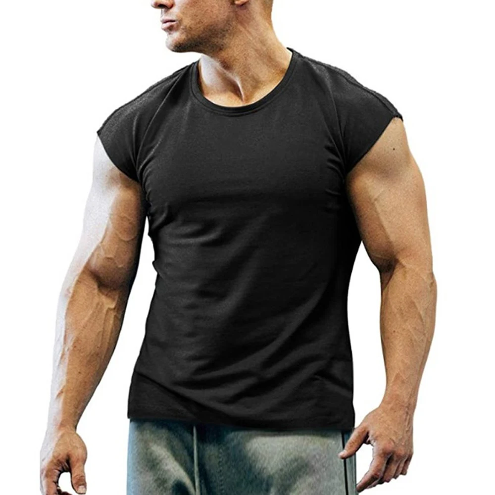 Summer New T-shirt Bodybuilding Muscle Tank Men's O-neck Solid Color Casual Sports Sleeveless Shirt Male Workout Fitness Tops
Summer New T-shirt Bodybuilding Muscle Tank Men's O-neck Solid Color Casual Sports Sleeveless Shirt Male Workout Fitness Tops