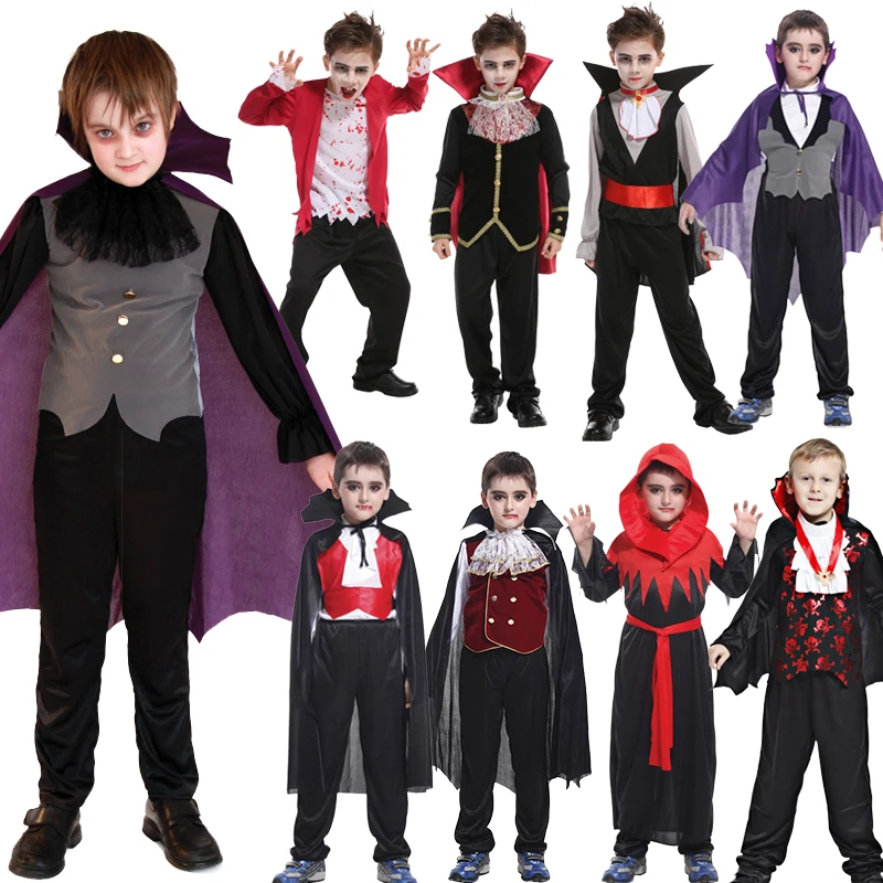 Halloween Purim Party Bat Vampire Costumes With Cloak for Boy Girl Carnival Role Play Horrible Party Dress Up
Halloween Purim Party Bat Vampire Costumes With Cloak for Boy Girl Carnival Role Play Horrible Party Dress Up