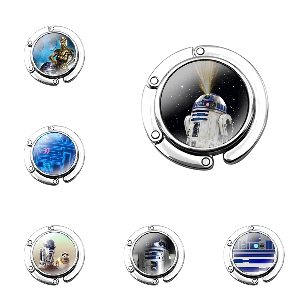 Складной Крючок-кошелек R2D2 Moon для женского стола, складной декоративный крючок для хранения сумок
Складной Крючок-кошелек R2D2 Moon для женского стола, складной декоративный крючок для хранения сумок