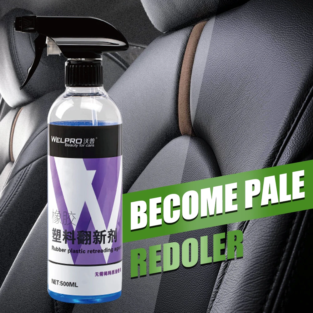 500ML Car Plastic Part Retreading Agent Plastic Restorer Non-Greasy Waterproof Car Polishing Renovator Auto Cleaning Accessories
500ML Car Plastic Part Retreading Agent Plastic Restorer Non-Greasy Waterproof Car Polishing Renovator Auto Cleaning Accessories