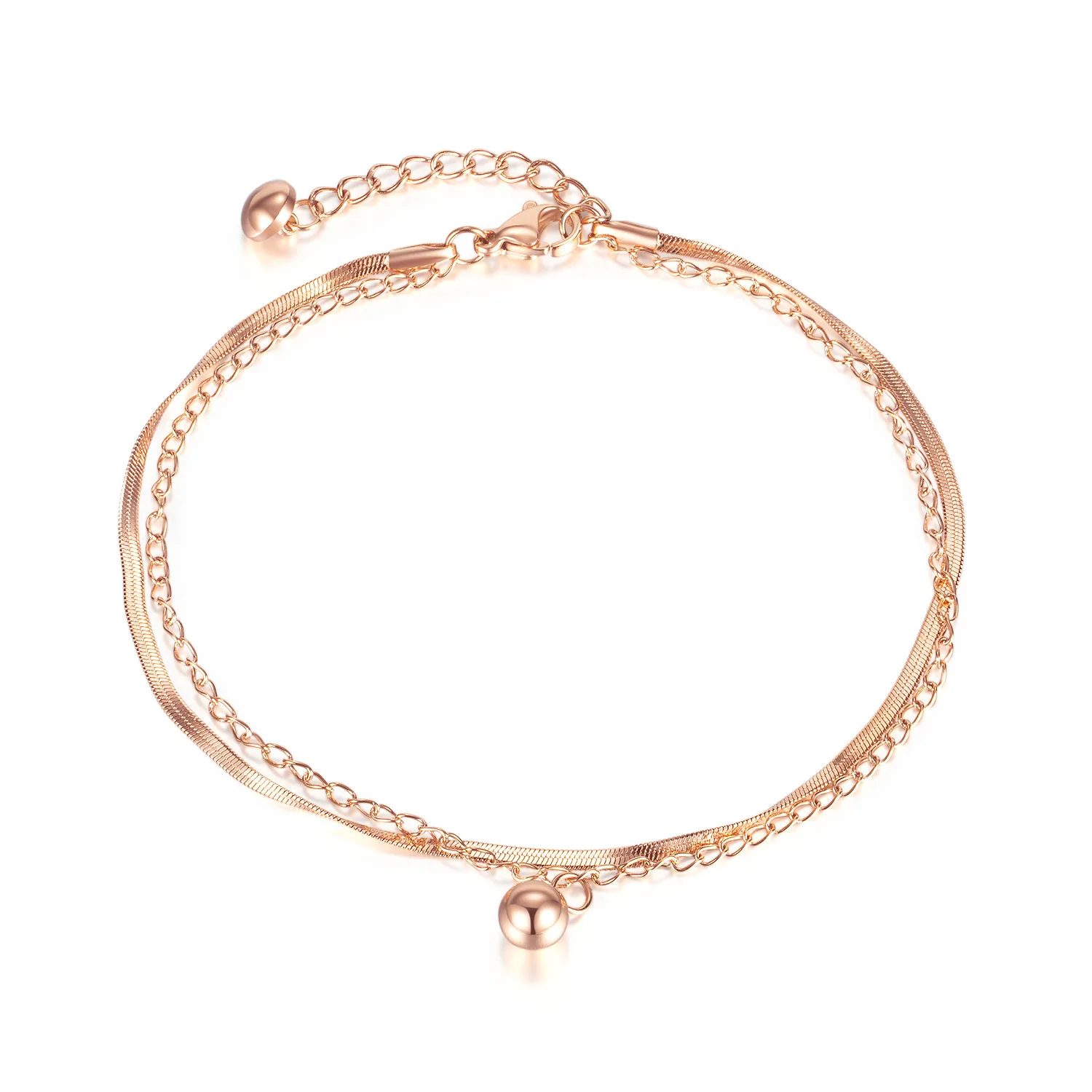 2022new Ins Classic Design Advanced Little Bell Shape Double-Layer Stainless Steel Titanium Steel Anklet Women
2022new Ins Classic Design Advanced Little Bell Shape Double-Layer Stainless Steel Titanium Steel Anklet Women