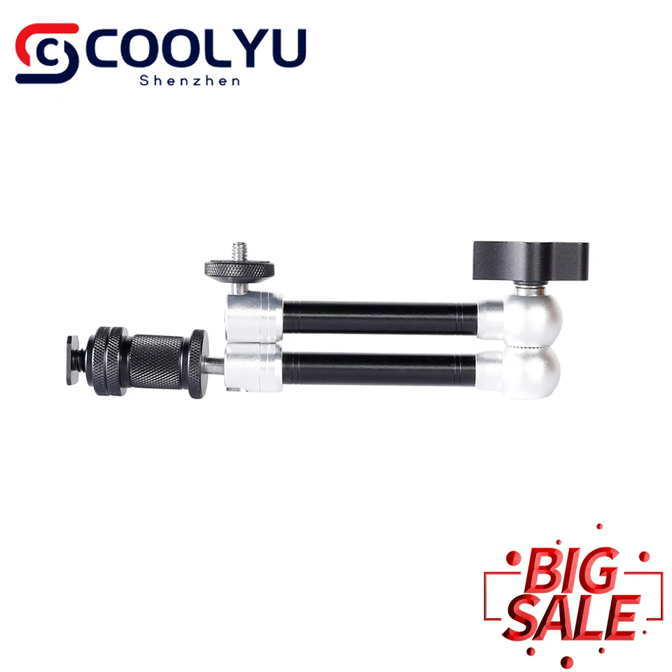 11"/28cm 7"/18cm Magic Articulated Arm Magic Arm Rig Head for Mounting Monitor video Light DSLR Camera Studio Accessories
11"/28cm 7"/18cm Magic Articulated Arm Magic Arm Rig Head for Mounting Monitor video Light DSLR Camera Studio Accessories
