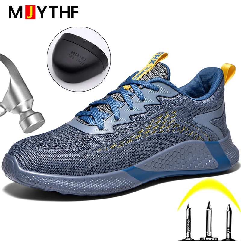 MJYTHF Steel Toe Shoes Safety Boots Men Anti-puncture Anti-smash Work Sneakers Male Shoes Adult Lightweight Indestructible Shoes
MJYTHF Steel Toe Shoes Safety Boots Men Anti-puncture Anti-smash Work Sneakers Male Shoes Adult Lightweight Indestructible Shoes