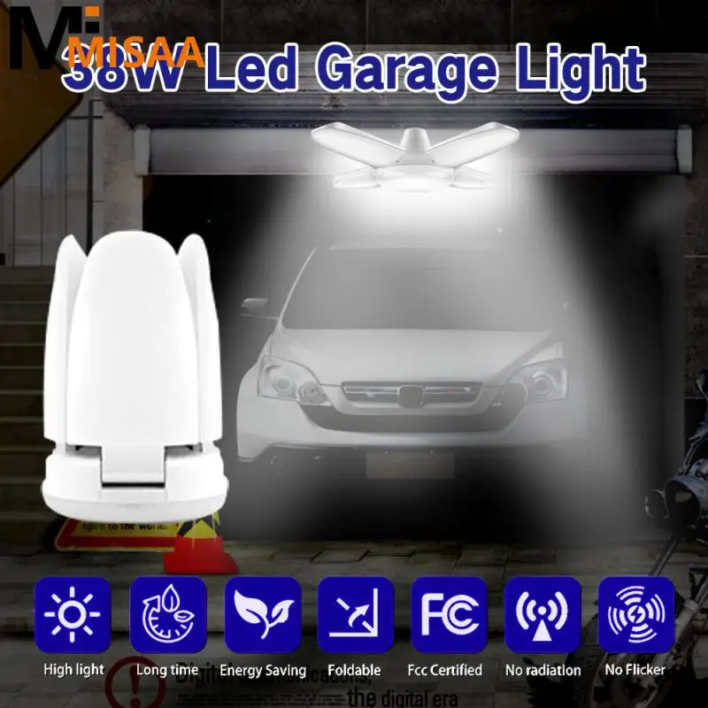 Industrial Lamp Ac85-265v Folding Ajustable For Workshop Garage Portable Lighting Led Fan Garage Light 38w Foldable Bulb
Industrial Lamp Ac85-265v Folding Ajustable For Workshop Garage Portable Lighting Led Fan Garage Light 38w Foldable Bulb