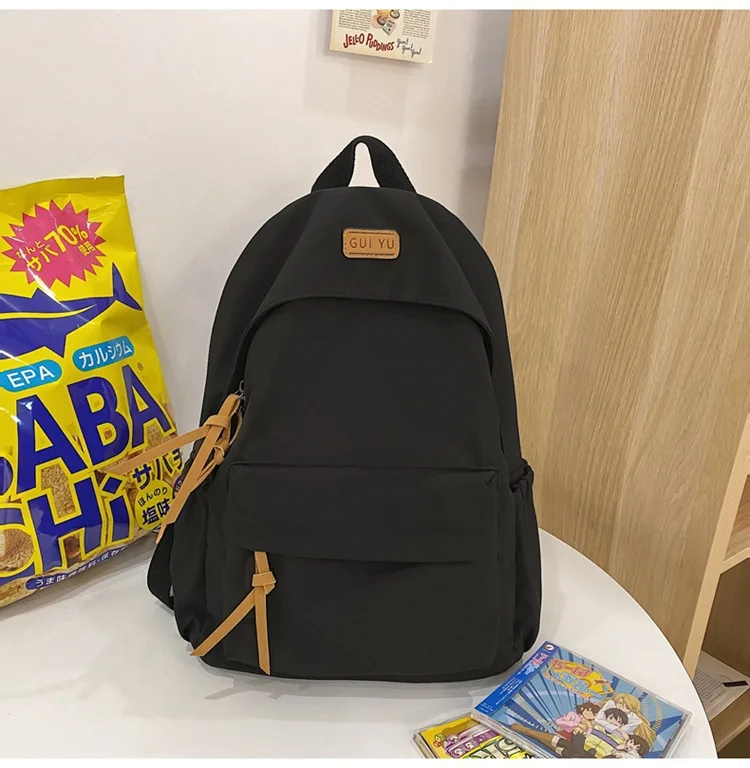 OKKID женский черный рюкзак Женский Школьный школьные сумки для девочек-подростков