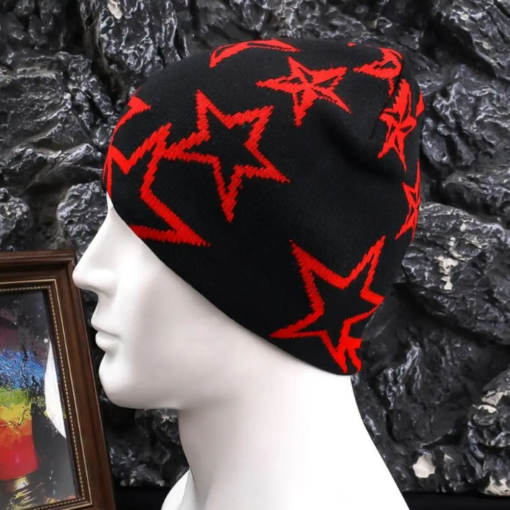 Pullover Hats Pentagram Knit Hat Party Cashmere Warm Casual Ski Hats Hip Hop Cool Cold-proof Cap Autumn Winter
Pullover Hats Pentagram Knit Hat Party Cashmere Warm Casual Ski Hats Hip Hop Cool Cold-proof Cap Autumn Winter