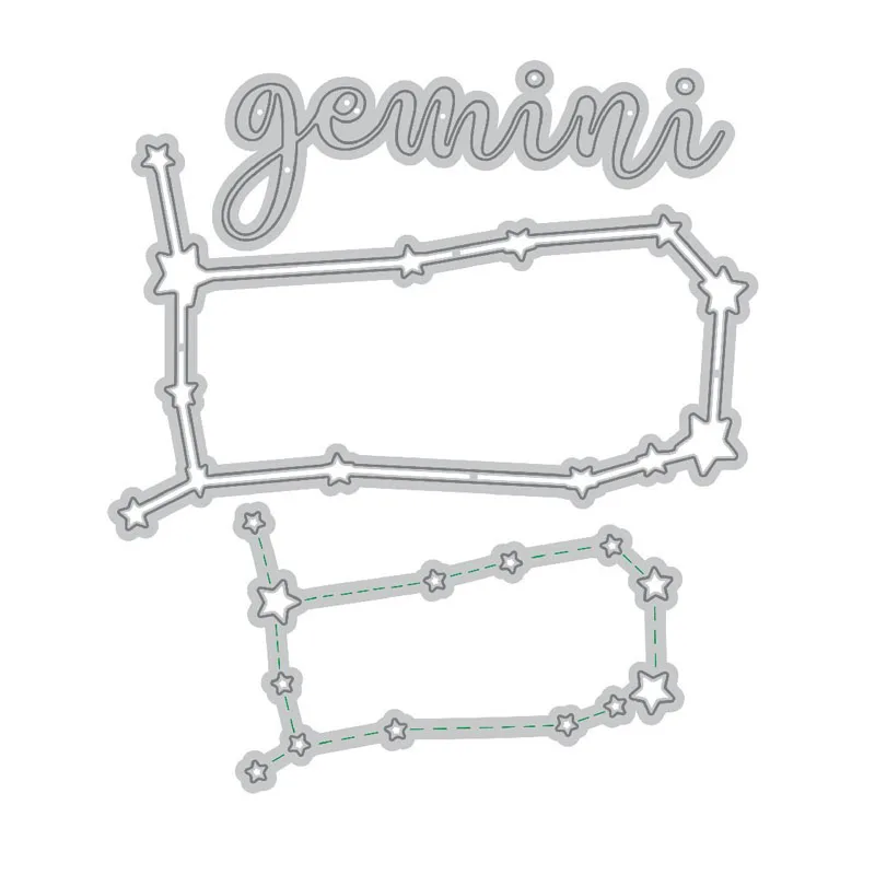 Gemini Zodiac Metal Cutting Die DIY Card Album Photo Making Crafts Stencil For Decoration Scrapbooking New 2022
Gemini Zodiac Metal Cutting Die DIY Card Album Photo Making Crafts Stencil For Decoration Scrapbooking New 2022