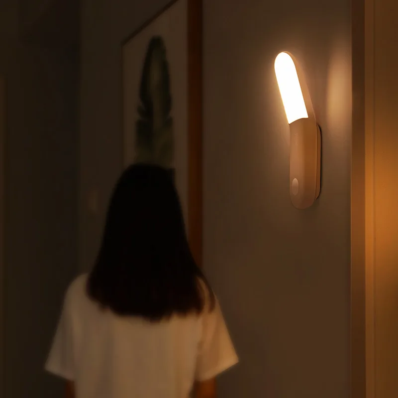 Baseus Led Induction Night Light Human Body Induction Night Light Lamp USB Rechargeable LED Light Motion Sensor Aisle Light
Baseus Led Induction Night Light Human Body Induction Night Light Lamp USB Rechargeable LED Light Motion Sensor Aisle Light