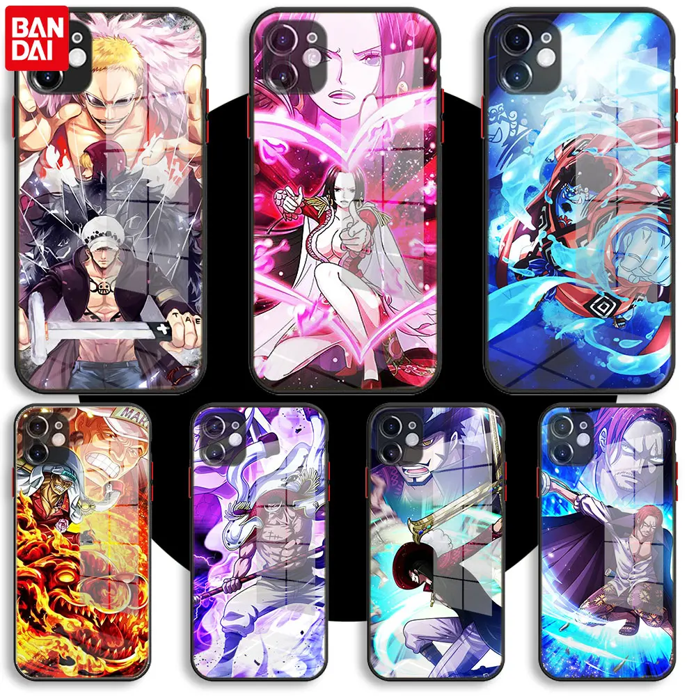 Black Glass Case For iPhone 13 11 12 Mini Pro Max XS XR X 7 8 6 Plus SE Silicone Cover Japanese Anime Collage One Piece Luffy
Black Glass Case For iPhone 13 11 12 Mini Pro Max XS XR X 7 8 6 Plus SE Silicone Cover Japanese Anime Collage One Piece Luffy