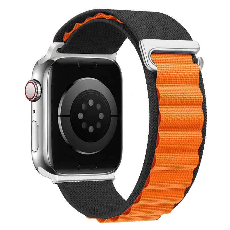 Новый нейлоновый ремешок для часов Apple Watch High Mountain Loop, подходит для часов серии IWatch4567 49 мм 45 мм 44 мм
Новый нейлоновый ремешок для часов Apple Watch High Mountain Loop, подходит для часов серии IWatch4567 49 мм 45 мм 44 мм