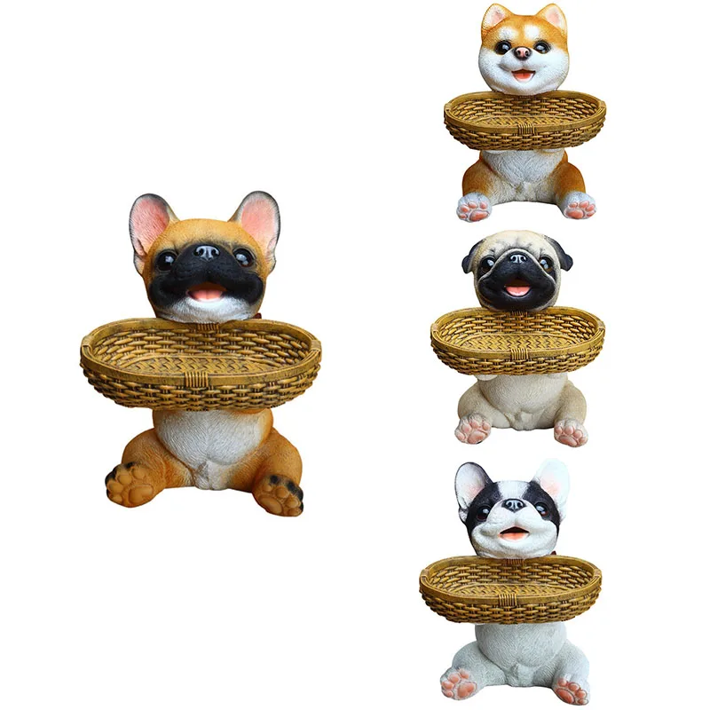 Nordic Pug French Bulldog Dog Statue Remote Control Storage Box Resin Shiba Inu Sculpture Home Decoration
Nordic Pug French Bulldog Dog Statue Remote Control Storage Box Resin Shiba Inu Sculpture Home Decoration