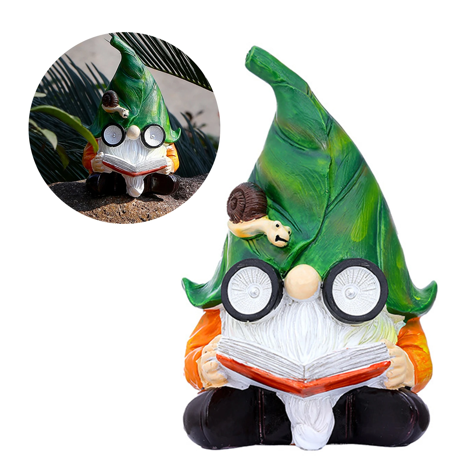 Garden Gnome Statues Gnome Figurine With LED Lights Resin Innovative Dwarf Decoration Set Tabletop Figurines Gift For Home
Garden Gnome Statues Gnome Figurine With LED Lights Resin Innovative Dwarf Decoration Set Tabletop Figurines Gift For Home