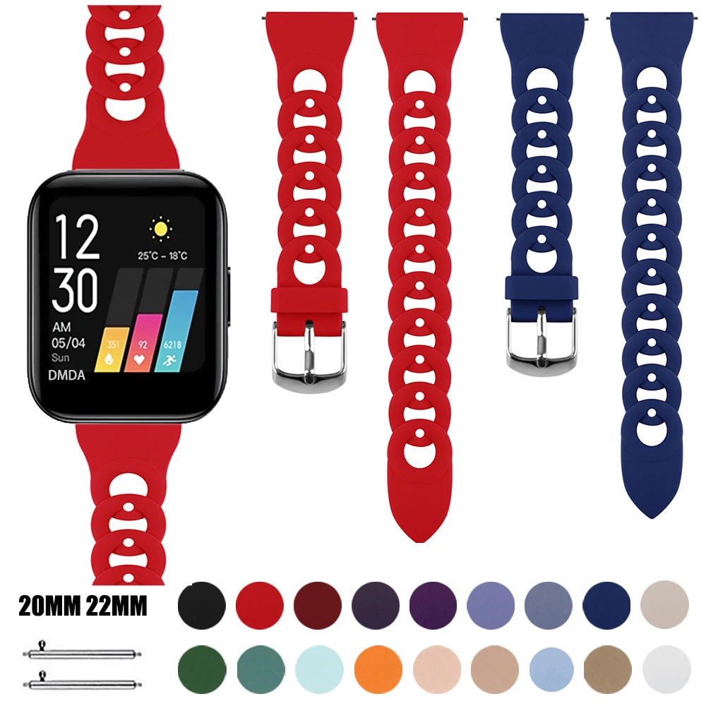 Ремешок для часов Realme Watch S Pro, мягкий силиконовый сменный Браслет для наручных часов Realme Watch 2 Pro, 20 22 мм 
Ремешок для часов Realme Watch S Pro, мягкий силиконовый сменный Браслет для наручных часов Realme Watch 2 Pro, 20 22 мм