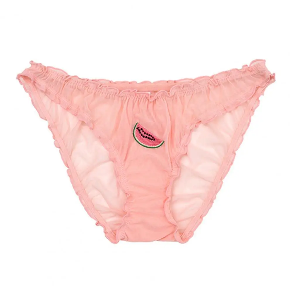 Women Panties Popular Cute See Through Mesh Peach Pattern Underpants for Bathroom Briefs Briefs
Women Panties Popular Cute See Through Mesh Peach Pattern Underpants for Bathroom Briefs Briefs