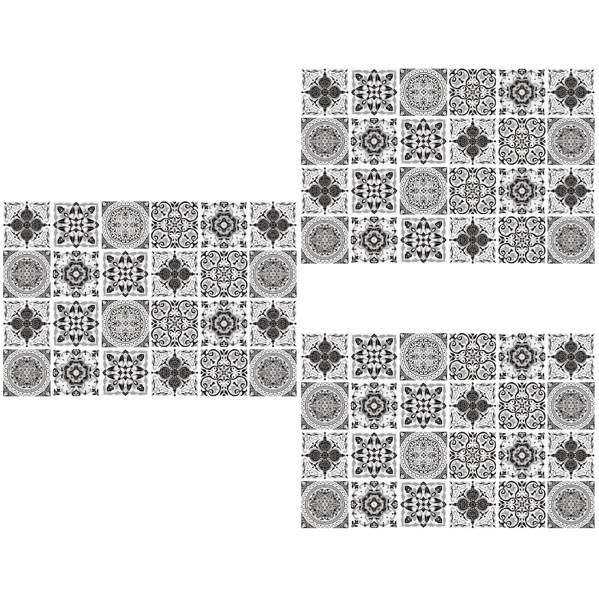 72 pcs Peel and Stick Tiles Self-adhesive Kitchen Tile Stickers Bathroom Floor Wall Decorative Stickers
72 pcs Peel and Stick Tiles Self-adhesive Kitchen Tile Stickers Bathroom Floor Wall Decorative Stickers