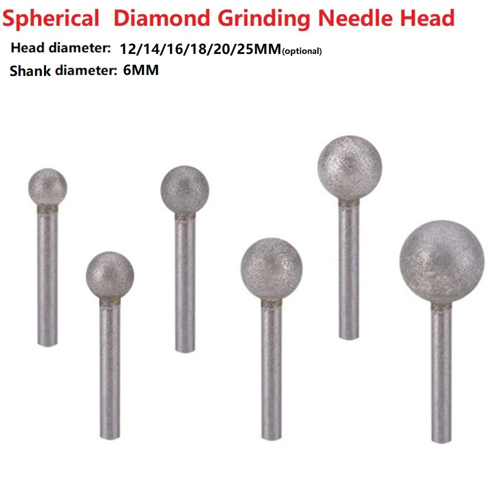 1Pcs 6Mm Schacht Sferische Hoofd Diamant Slijpen Bit Gecoat Gemonteerd Punten Ronde Bal Burs Grof Voor Steen Boor Metalen
1Pcs 6Mm Schacht Sferische Hoofd Diamant Slijpen Bit Gecoat Gemonteerd Punten Ronde Bal Burs Grof Voor Steen Boor Metalen