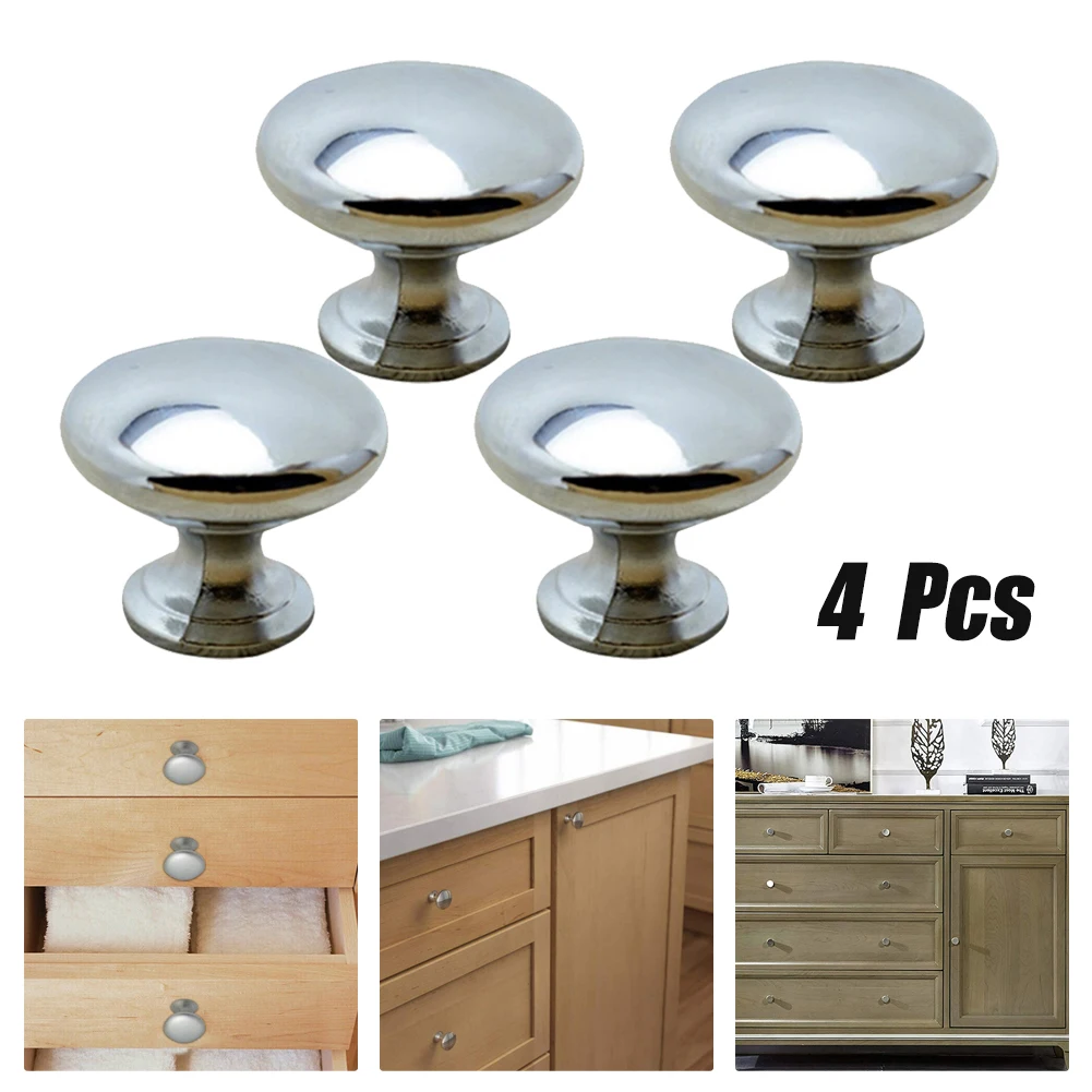 4pcs Round Knobs Cupboard Pulls Drawer Knobs Cabinet Door Handles Wardrobe Handle Brushed Bright Pulls Furniture Hardware
4pcs Round Knobs Cupboard Pulls Drawer Knobs Cabinet Door Handles Wardrobe Handle Brushed Bright Pulls Furniture Hardware