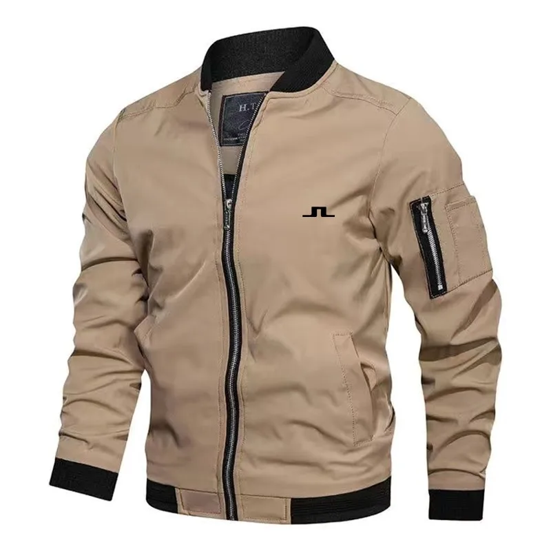 2022 Mens Golf Jackets golf wear Spring Autumn Casual Sport Stand Collar Long Sleeve Coats Bomber jacket Male plus size 4 5 6XL
2022 Mens Golf Jackets golf wear Spring Autumn Casual Sport Stand Collar Long Sleeve Coats Bomber jacket Male plus size 4 5 6XL