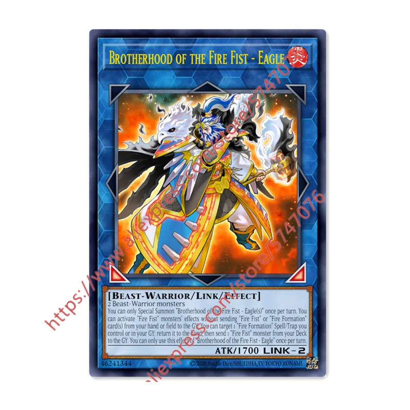 Yu Gi Oh Brotherhood of the Fire Fist - Eagle SR Japanese English DIY Toy Hobbies Hobby Collectibles Game Collection Anime Cards
Yu Gi Oh Brotherhood of the Fire Fist - Eagle SR Japanese English DIY Toy Hobbies Hobby Collectibles Game Collection Anime Cards