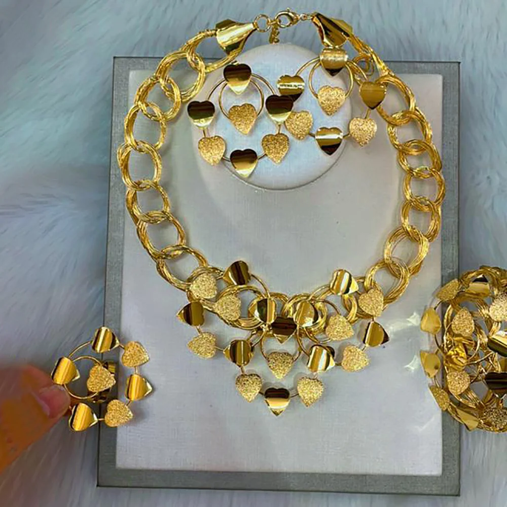 Flower Design Large Jewellery Set for Weddings Bridal Women Fashion Necklace Earrings and Bracelet Rings Anniversary Gifts
Flower Design Large Jewellery Set for Weddings Bridal Women Fashion Necklace Earrings and Bracelet Rings Anniversary Gifts