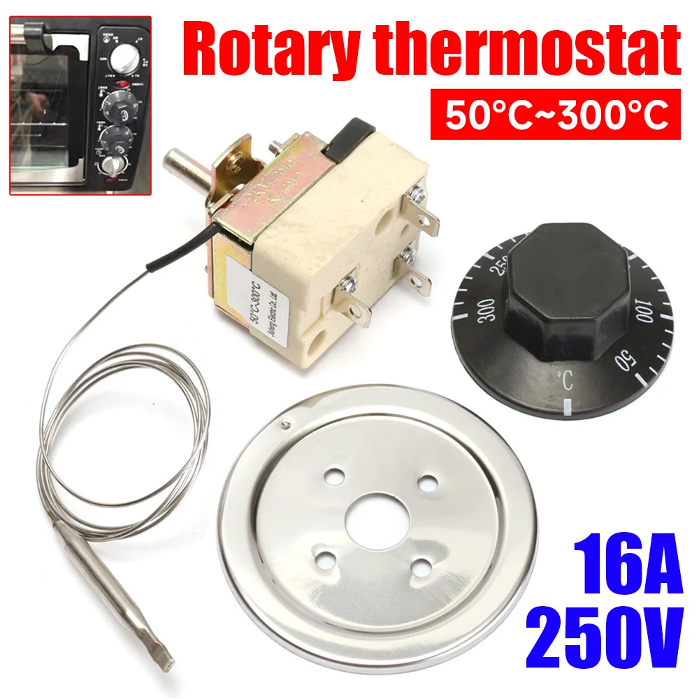Термостат 16А 50-300 ℃ /30-110 ℃ Мини-регулятор Температуры С Шкалой Цельсия Для Электрических Обогревателей И Духовок DIY ...
Термостат 16А 50-300 ℃ /30-110 ℃ Мини-регулятор Температуры С Шкалой Цельсия Для Электрических Обогревателей И Духовок DIY ...