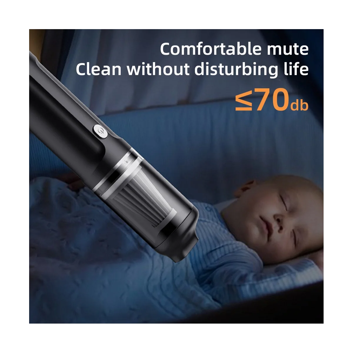 20000Pa 2-IN-1 Portable Car Vacuum Cleaner Mini Handheld Vacuum Cleaner Home Car Dual-Purpose Dust Catcher-Black
20000Pa 2-IN-1 Portable Car Vacuum Cleaner Mini Handheld Vacuum Cleaner Home Car Dual-Purpose Dust Catcher-Black