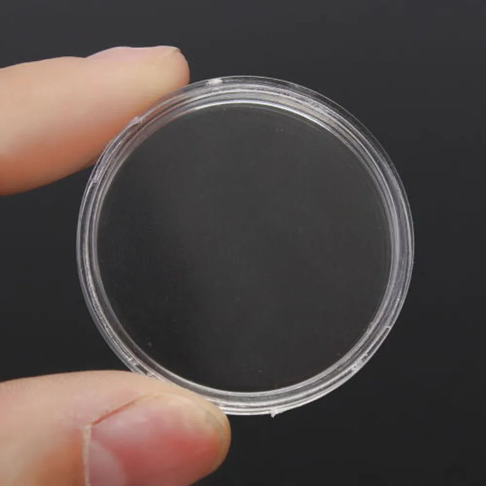 100pcs 25mm Coin Capsules Round Plastic Coin Holder Box Case Container With Storage Organizer Box For Coin Collection Supplies
100pcs 25mm Coin Capsules Round Plastic Coin Holder Box Case Container With Storage Organizer Box For Coin Collection Supplies