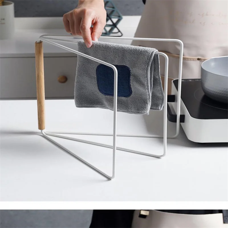 Dishcloth Shelf Folding Vertical Rag Rack Storage Holder Hand Towel Holds Desktop Towel Drying Rack
Dishcloth Shelf Folding Vertical Rag Rack Storage Holder Hand Towel Holds Desktop Towel Drying Rack