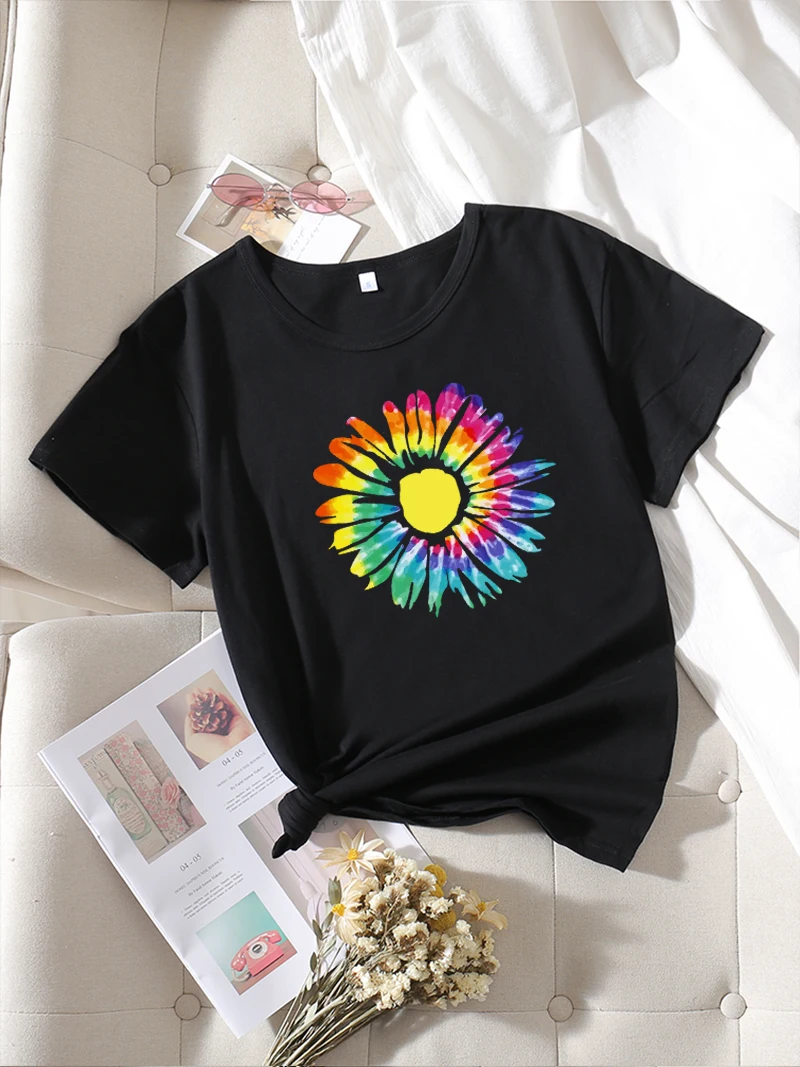 Colorful Flower Short Sleeve T-shirts With Long Sleeves Spring 2022 Womens Fashion Egirl Baby Tee Y2k Crop Top Women Rave Anime
Colorful Flower Short Sleeve T-shirts With Long Sleeves Spring 2022 Womens Fashion Egirl Baby Tee Y2k Crop Top Women Rave Anime