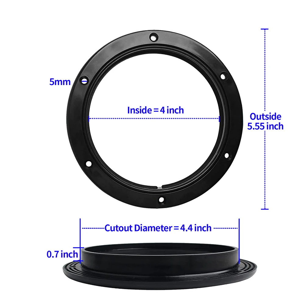 4inch Round Deck Inspection Access Hatch Cover Plastic White Black Boat Screw Out Deck Inspection Plate For Yacht Marine
4inch Round Deck Inspection Access Hatch Cover Plastic White Black Boat Screw Out Deck Inspection Plate For Yacht Marine