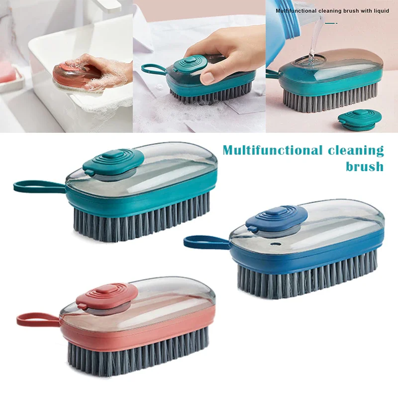 Cleaning Brush Automatic Liquid Soap Dispenser Brush Kitchen Dishwashing Laundry Shoe Cleaning Brush
Cleaning Brush Automatic Liquid Soap Dispenser Brush Kitchen Dishwashing Laundry Shoe Cleaning Brush